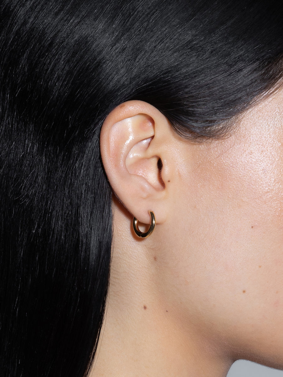 Elliot 18kt Gold-Plated Hoop Earrings