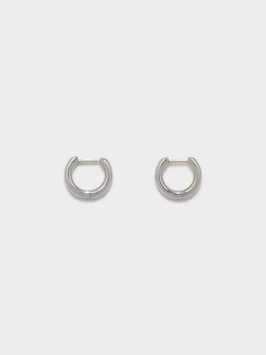 Elliot Palladium-Plated Hoop Earrings
