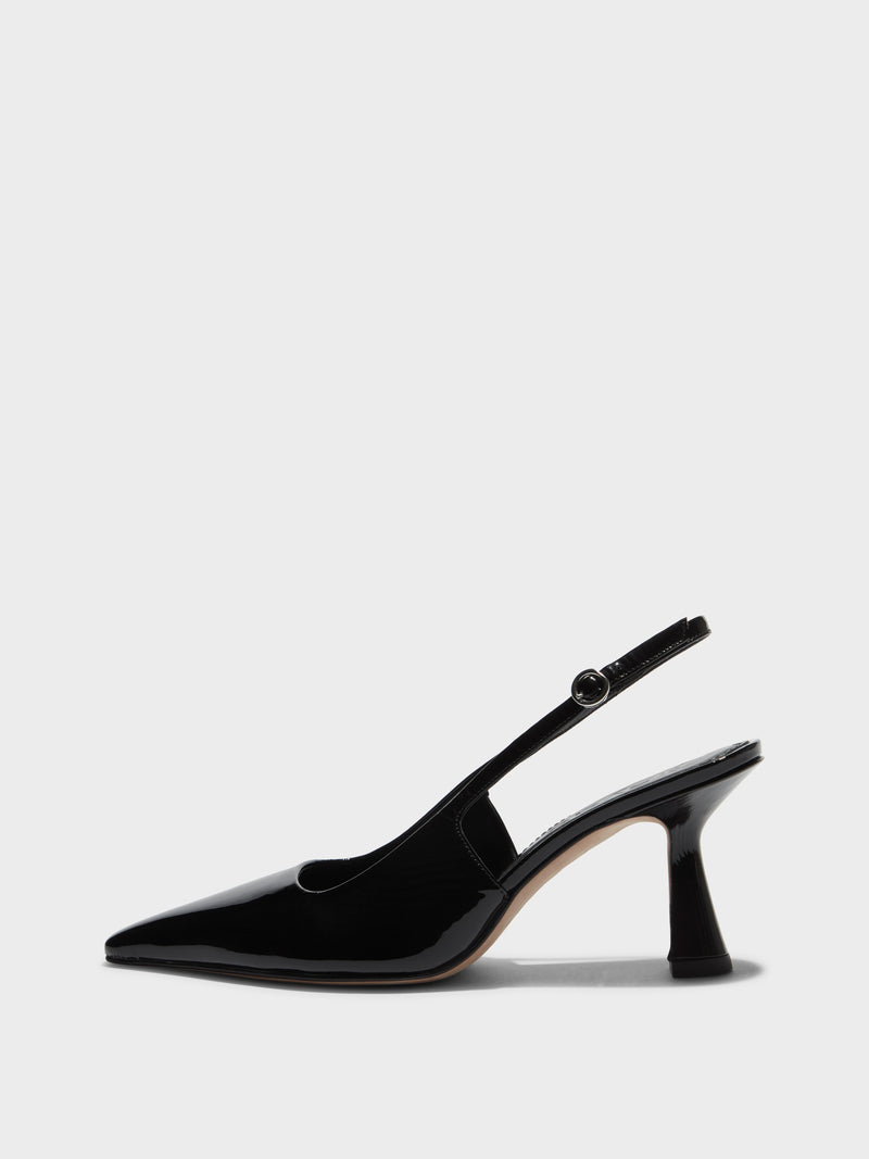 Fernanda Leather Slingback Pumps – Aeyde