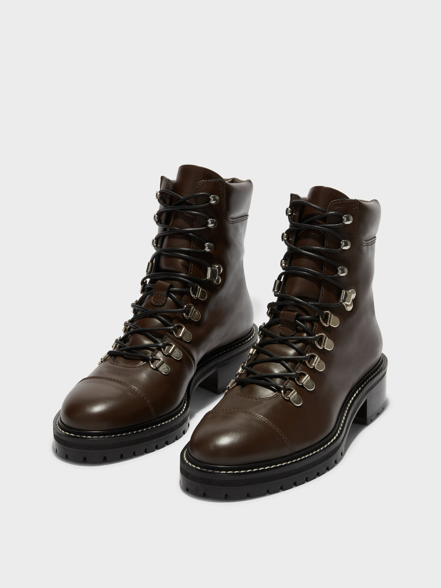 Fiona Leather Hiking Boots