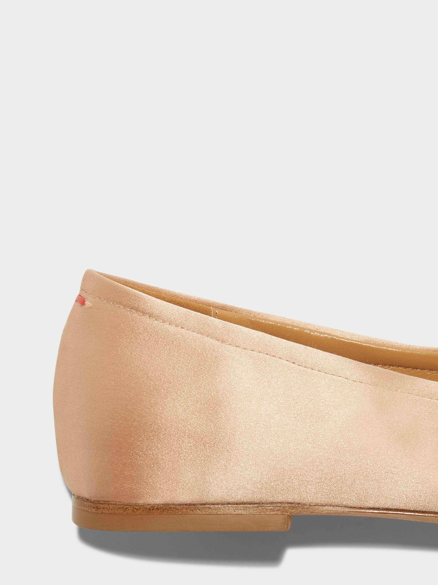 Gabriella Satin Ballet Flats