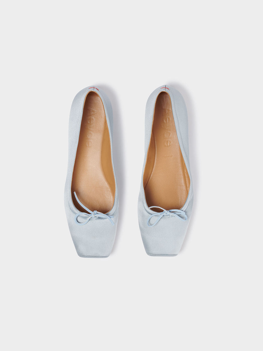 Gabriella Satin Ballet Flats