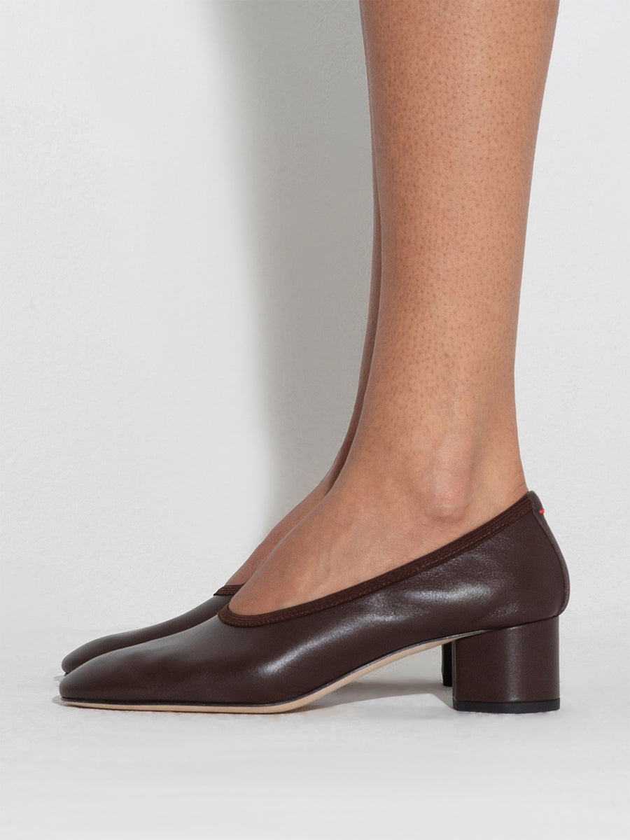 Gemma Leather Ballet Pumps