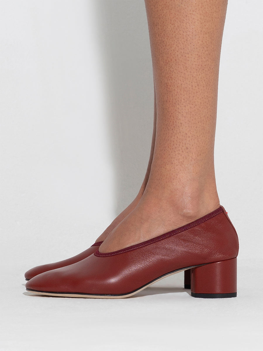 Gemma Leather Ballet Pumps