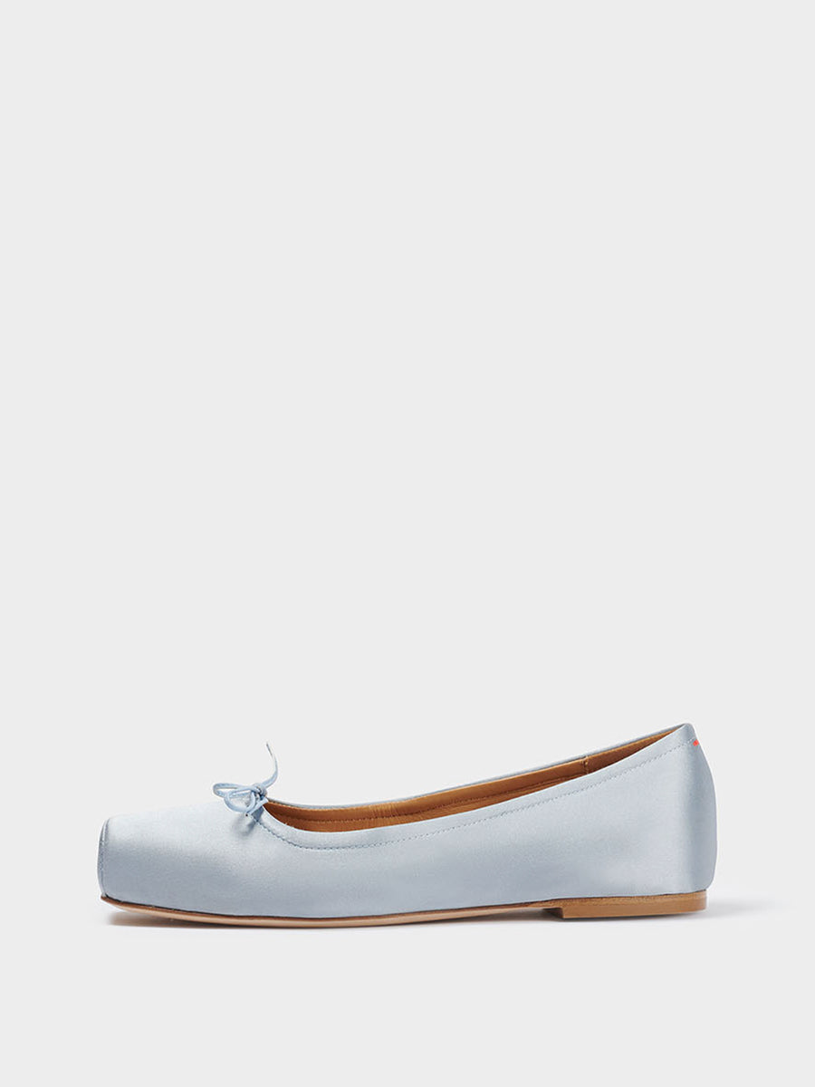 Gabriella Satin Ballet Flats