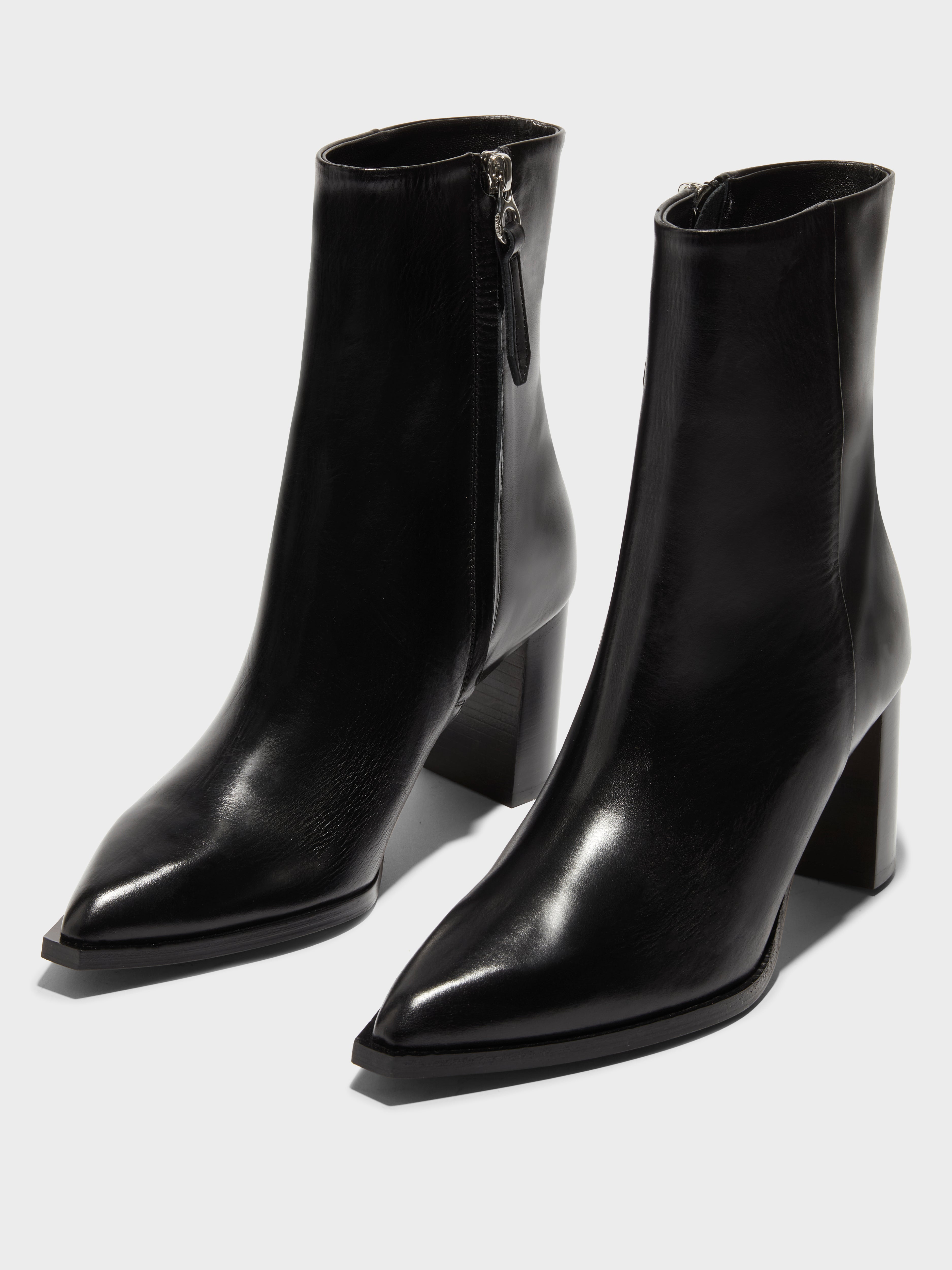 Aeyde | GLORIA Black High Heel Boot