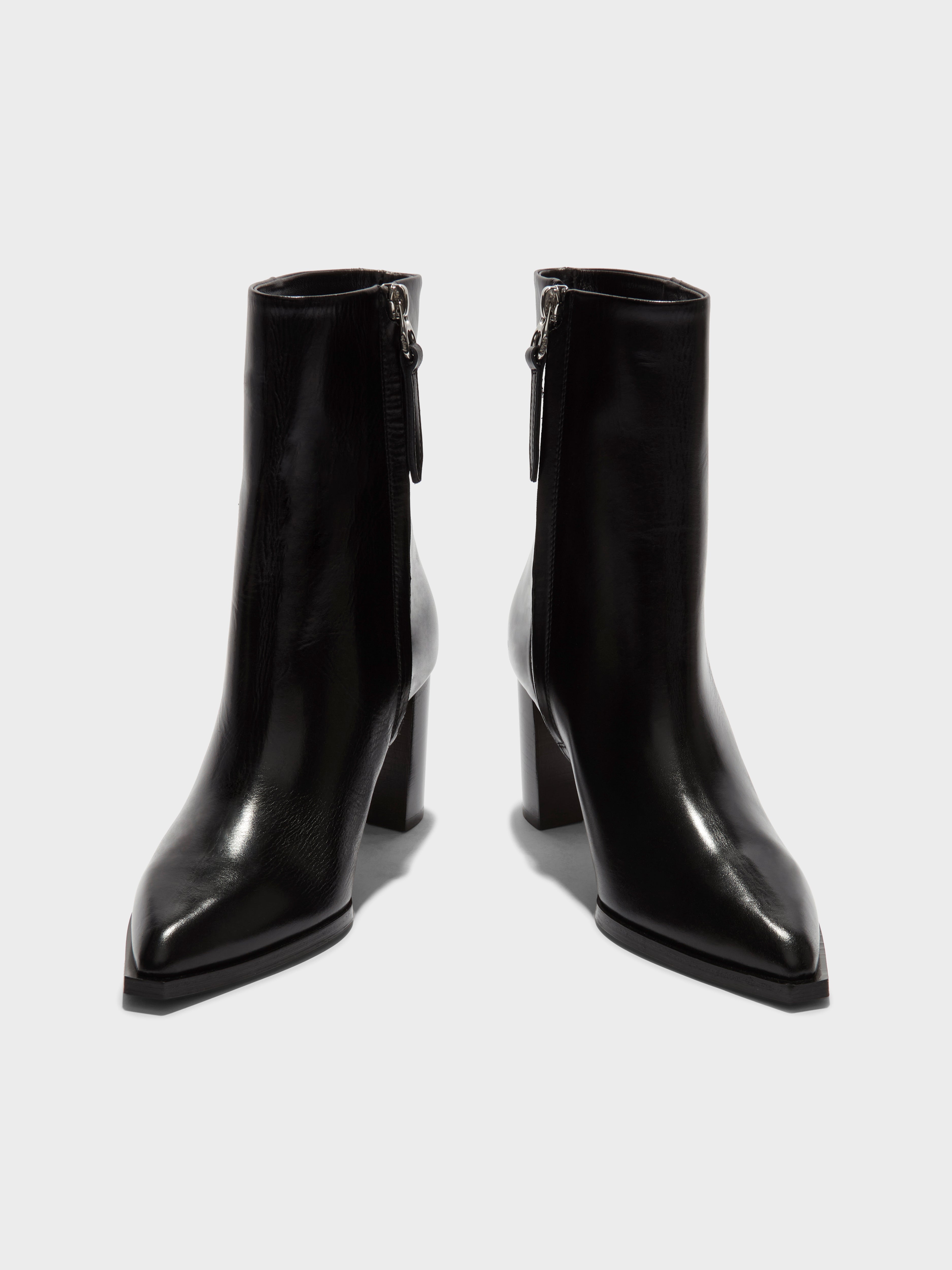 Aeyde | GLORIA Black High Heel Boot