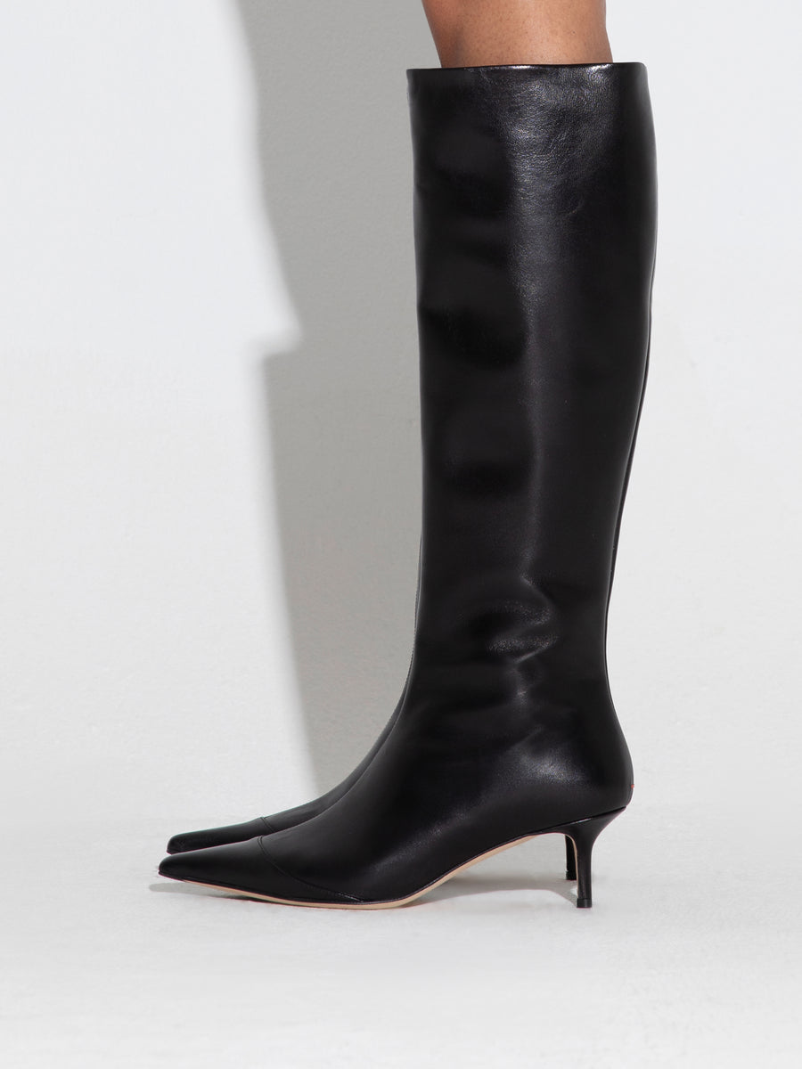 Harper Leather Knee-High Boots