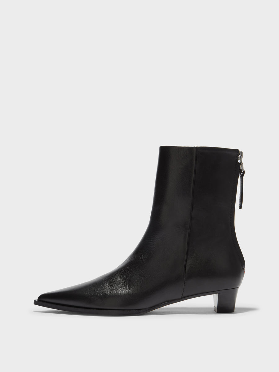 Harriet Leather Ankle Boots
