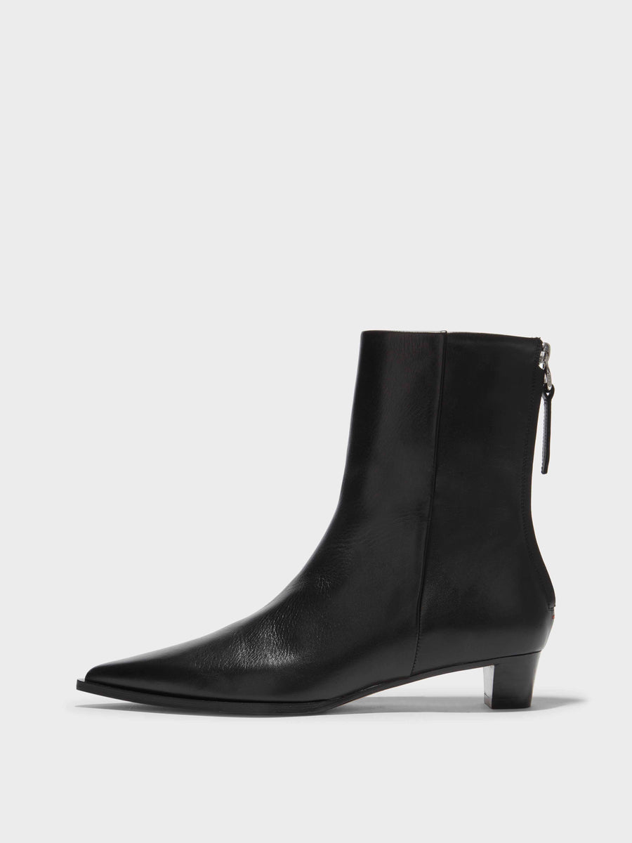 Leandra Leather Ankle Boots Aeyde