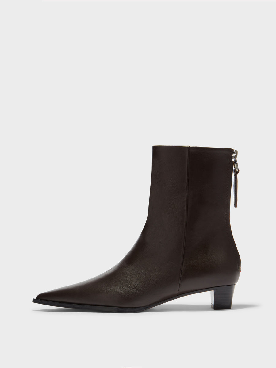 Harriet Leather Ankle Boots