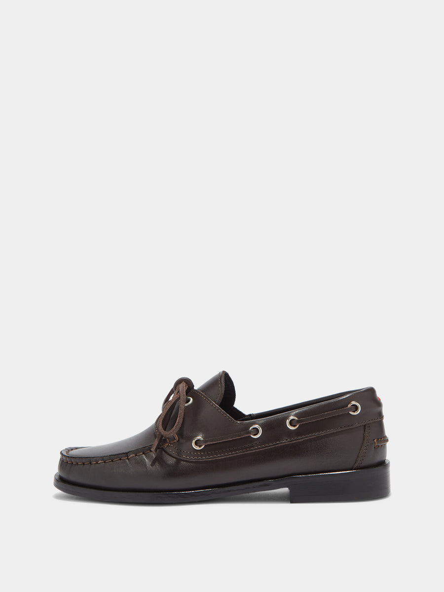 Harris Leather Moccasin Flats