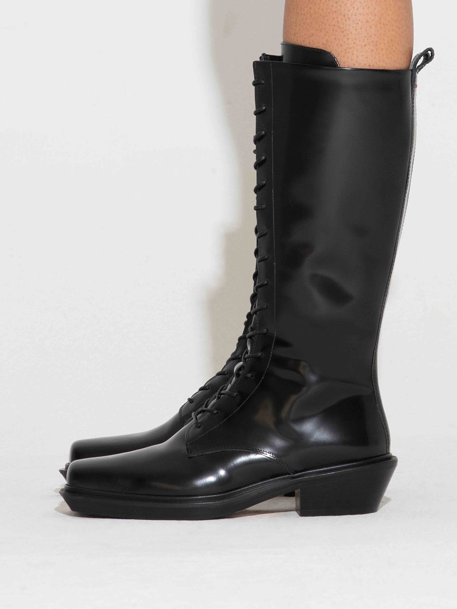 Hetta Leather Biker Boots