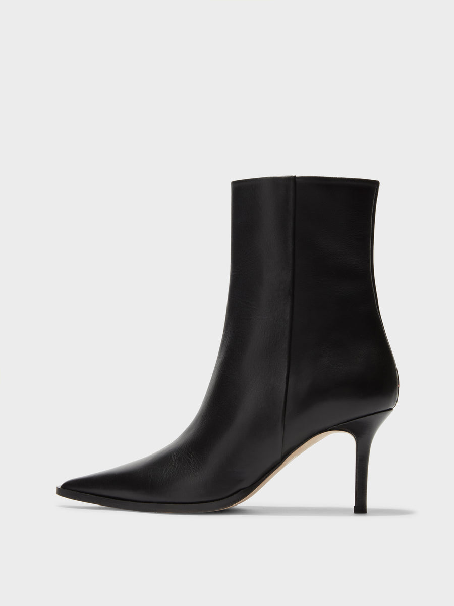 Hexi Leather Ankle Boots