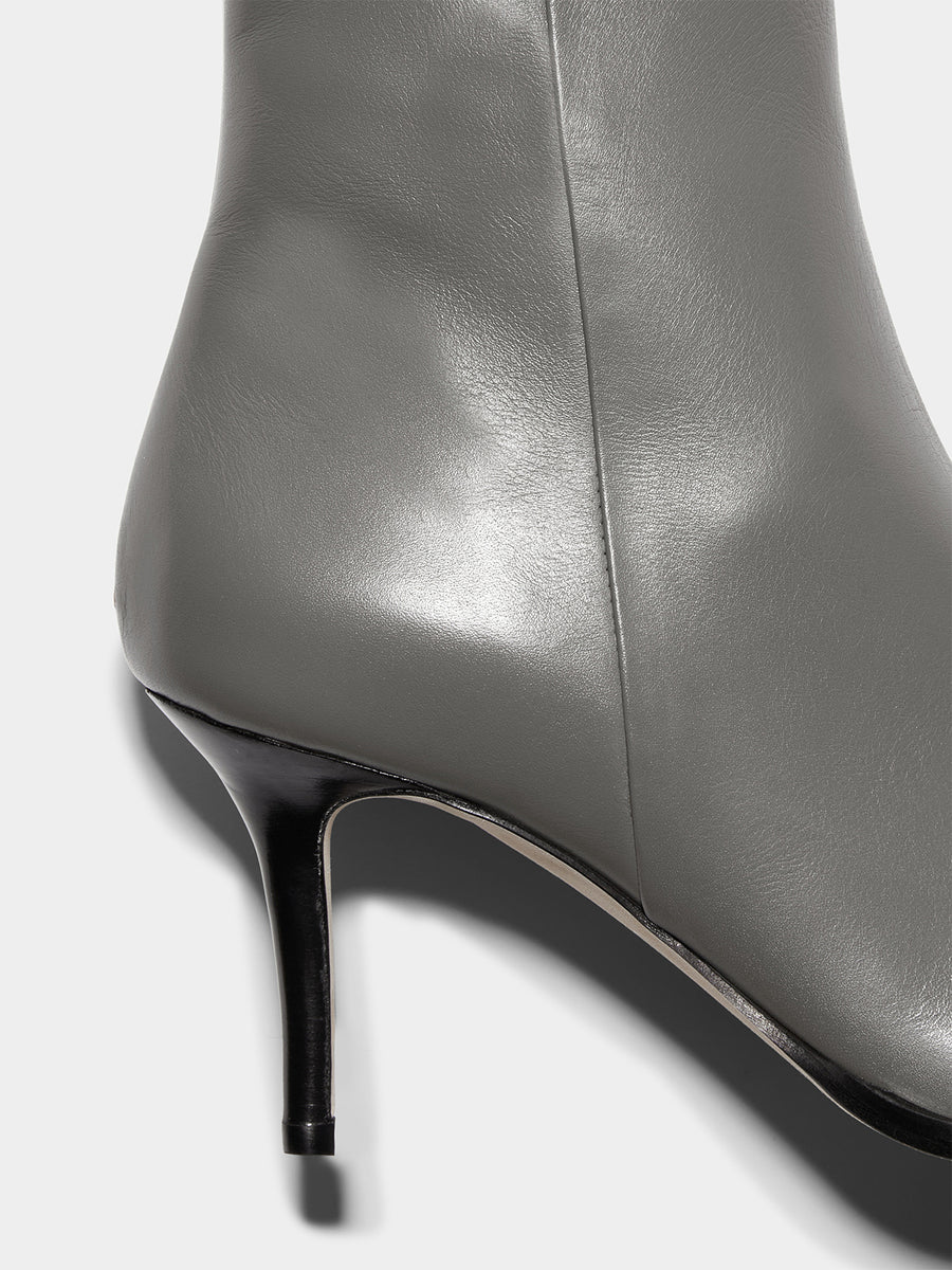 Hexi Leather Ankle Boots