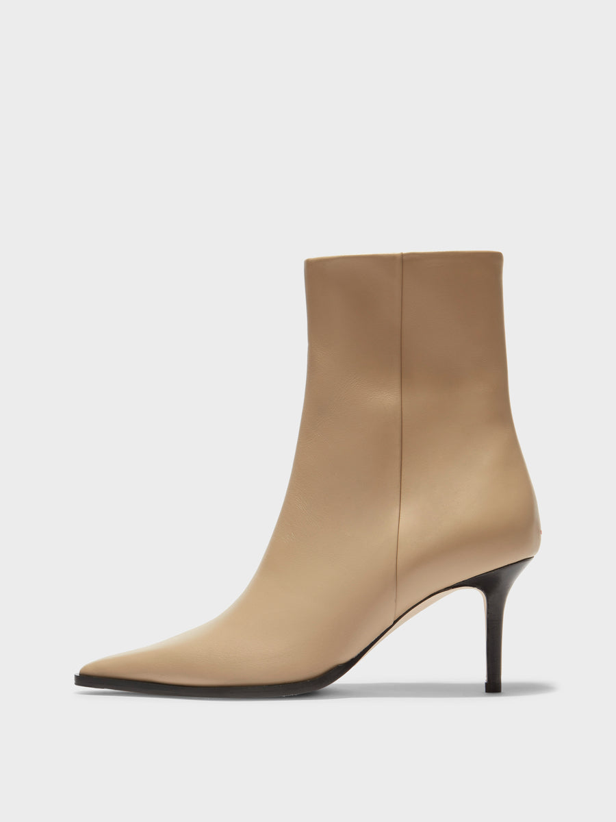 Hexi Leather Ankle Boots