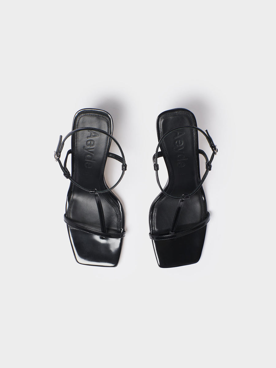 Hilma Leather T-Bar Sandals