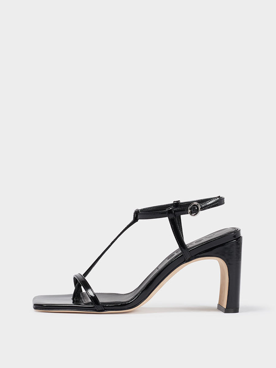 Hilma Leather T-Bar Sandals