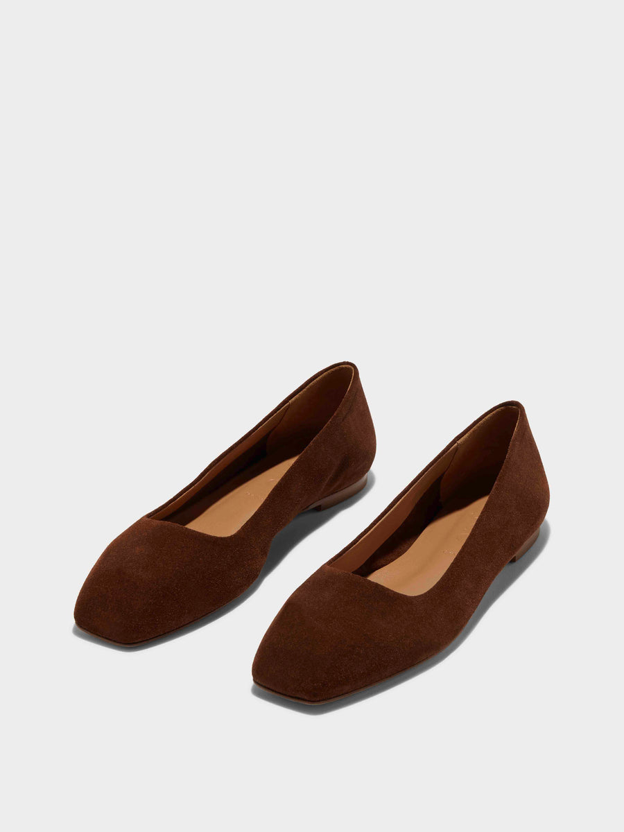 Ida Suede Ballet Flats