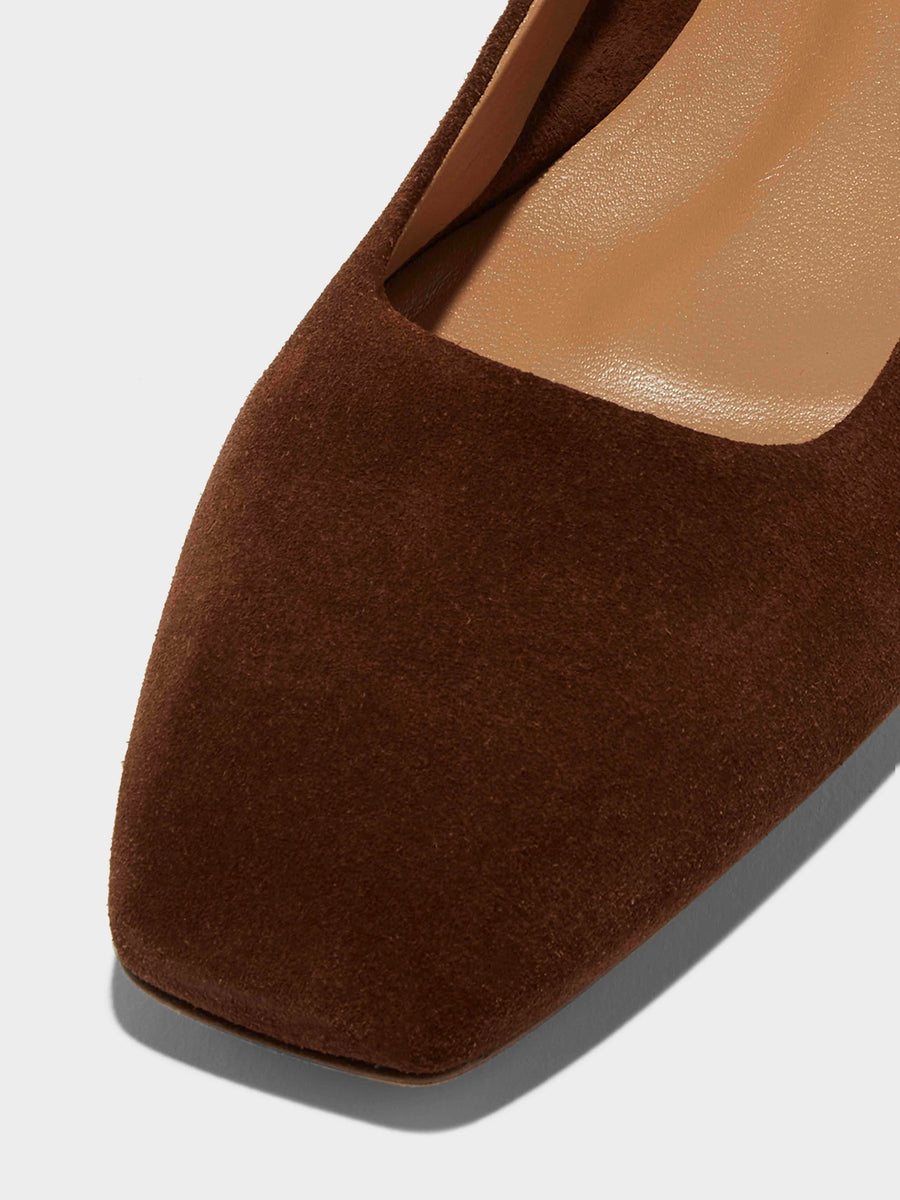 Ida Suede Ballet Flats