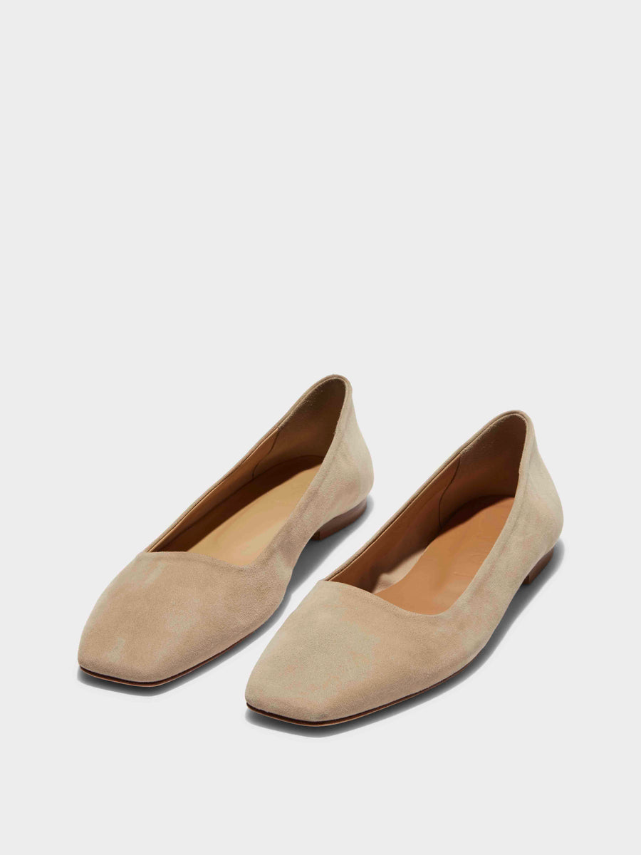 Ida Suede Ballet Flats