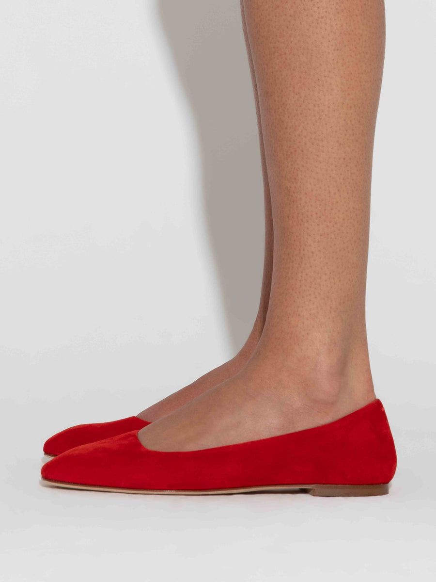 Ida Suede Ballet Flats