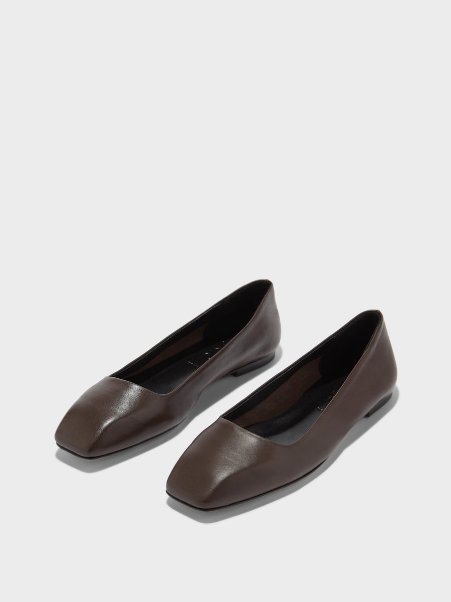 Ida Leather Ballet Flats