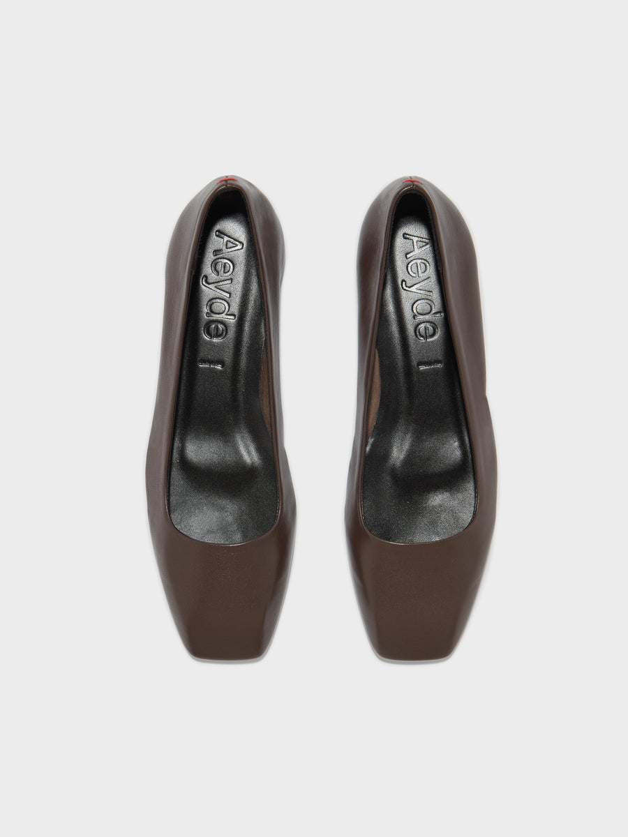 Ida Leather Ballet Flats