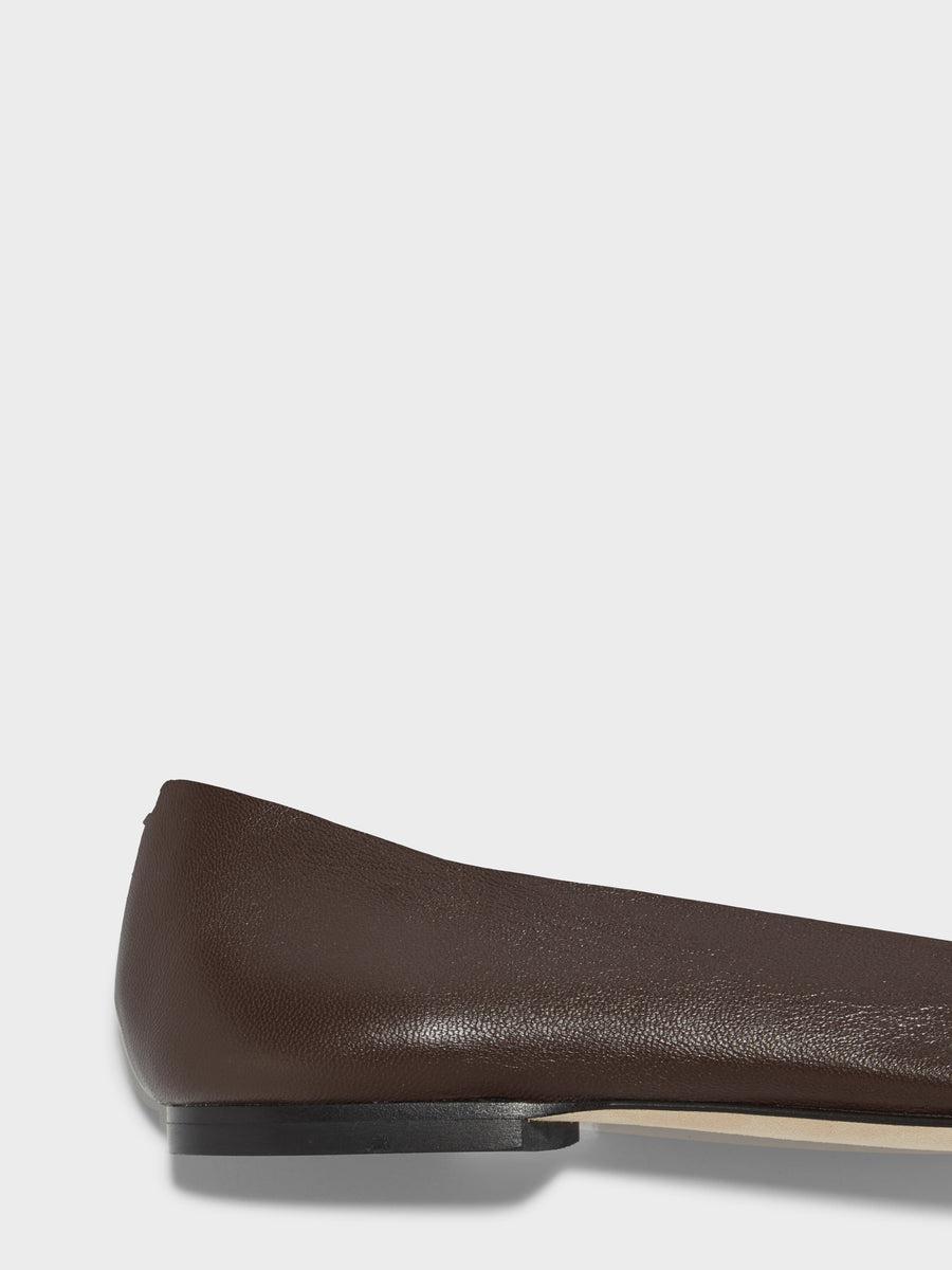 Ida Leather Ballet Flats