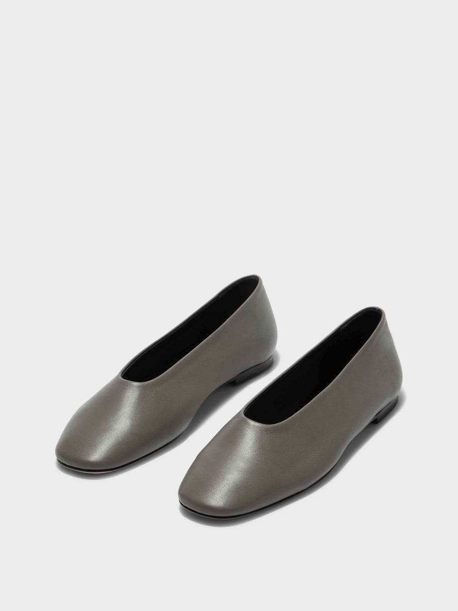 Kirsten Leather Ballet Flats