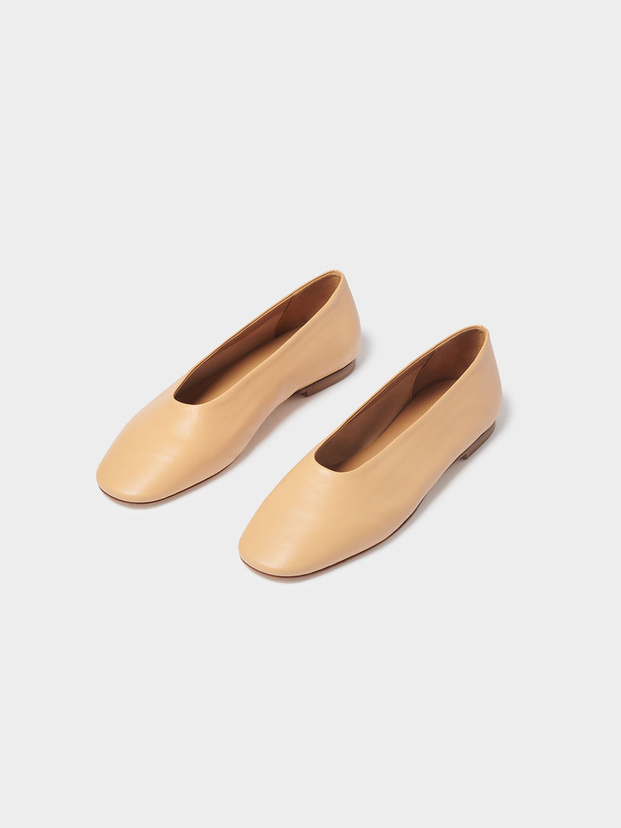 Kirsten Leather Ballet Flats