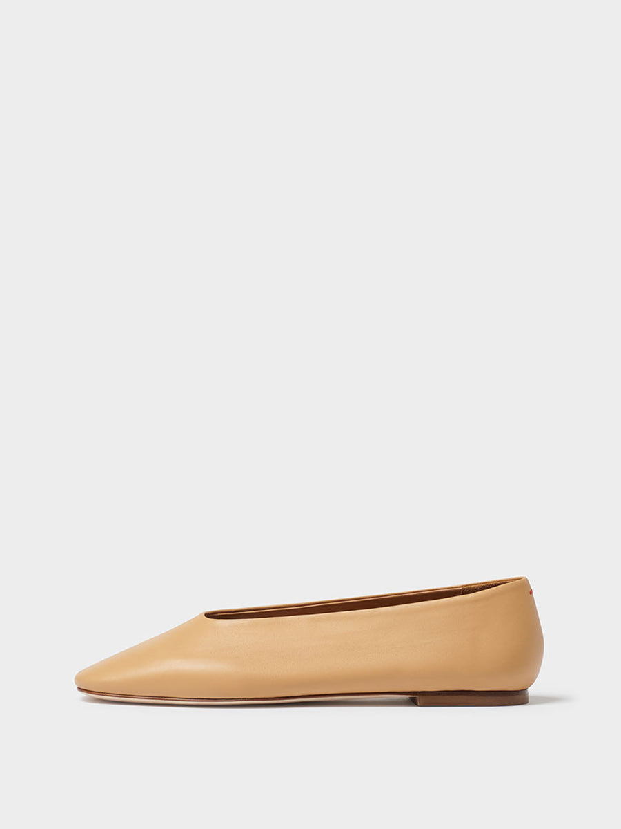 Kirsten Leather Ballet Flats