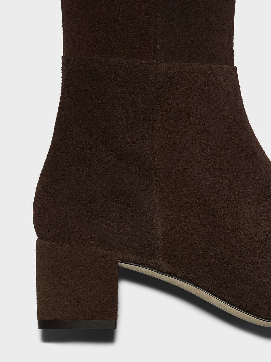 Laura Suede Knee-High Boots