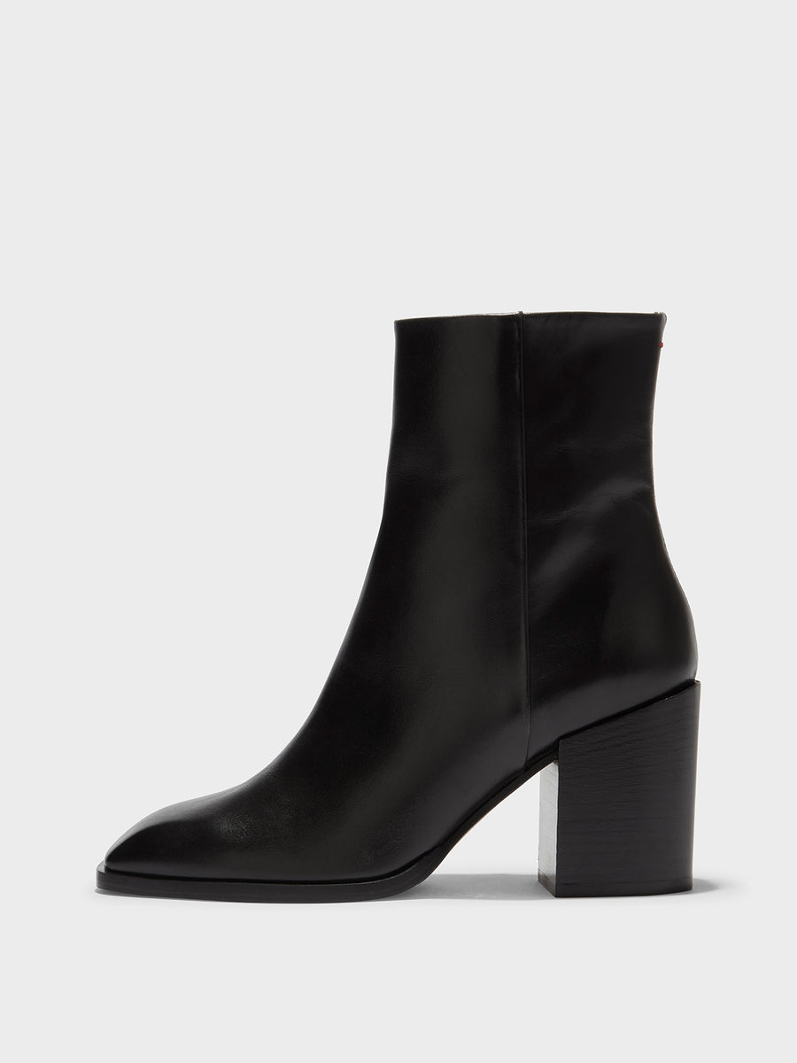 Leandra Leather Ankle Boots