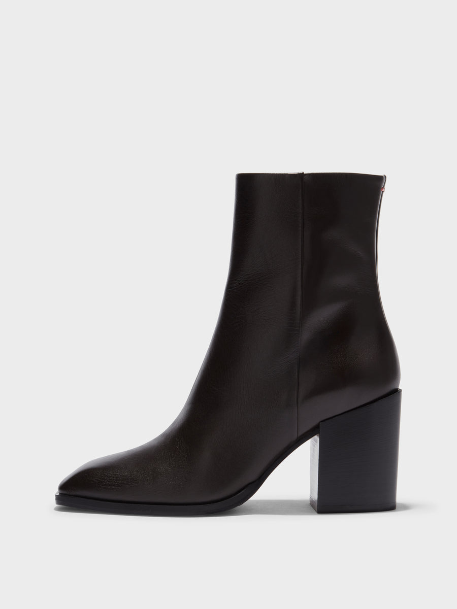 Leandra Leather Ankle Boots