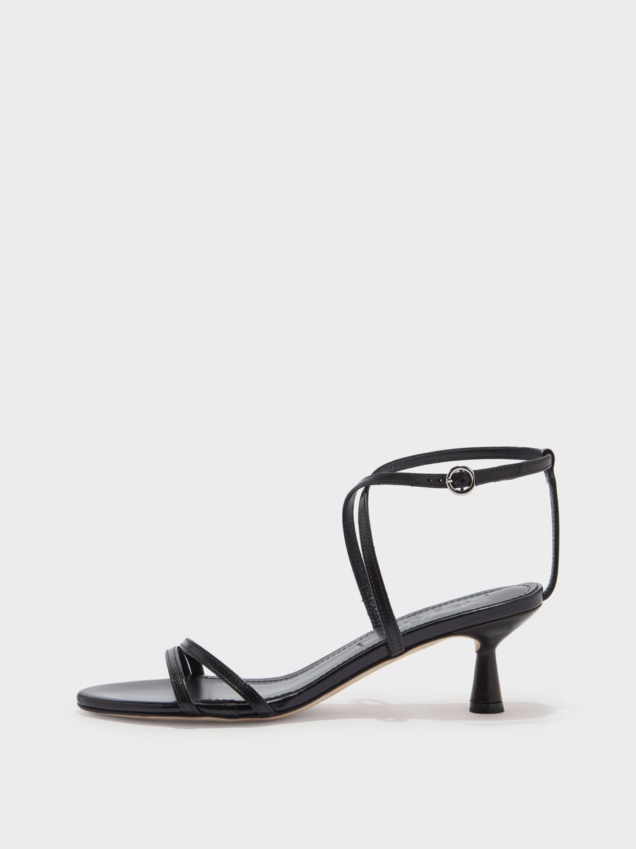 Maeve Leather Stiletto Sandals