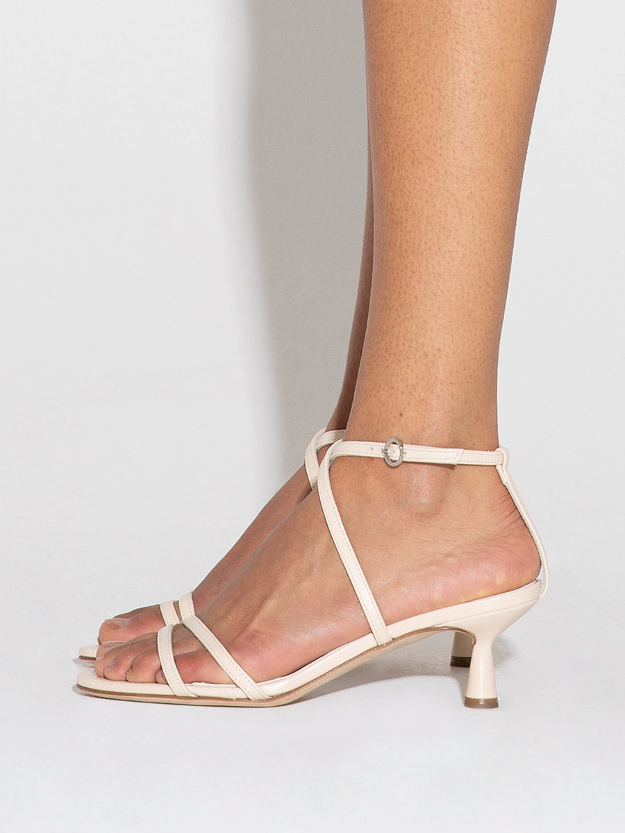 Maeve Leather Stiletto Sandals