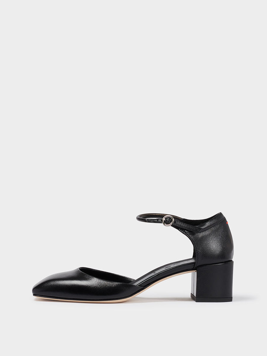 Magda Leather Mary-Jane Pumps