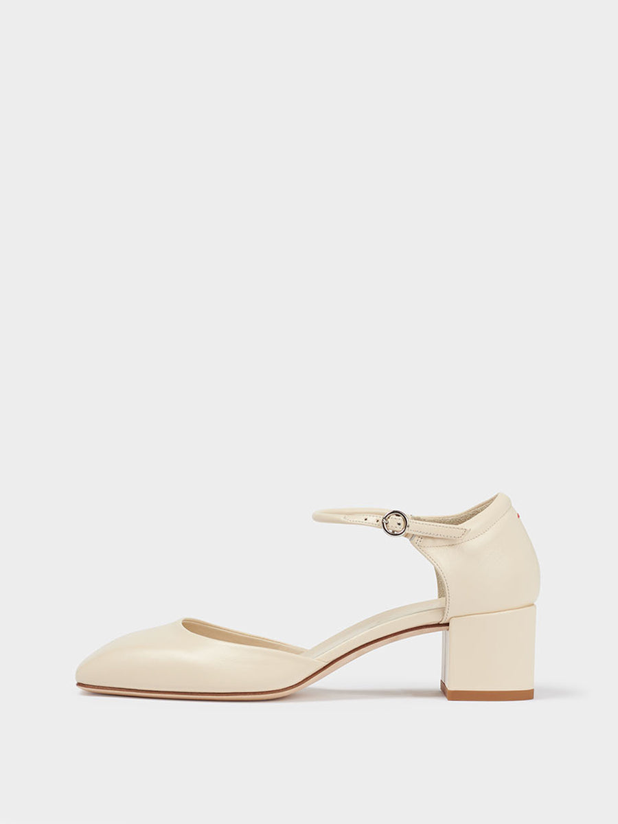 Magda Leather Mary-Jane Pumps