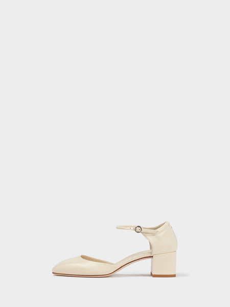 Magda Leather Mary-Jane Pumps