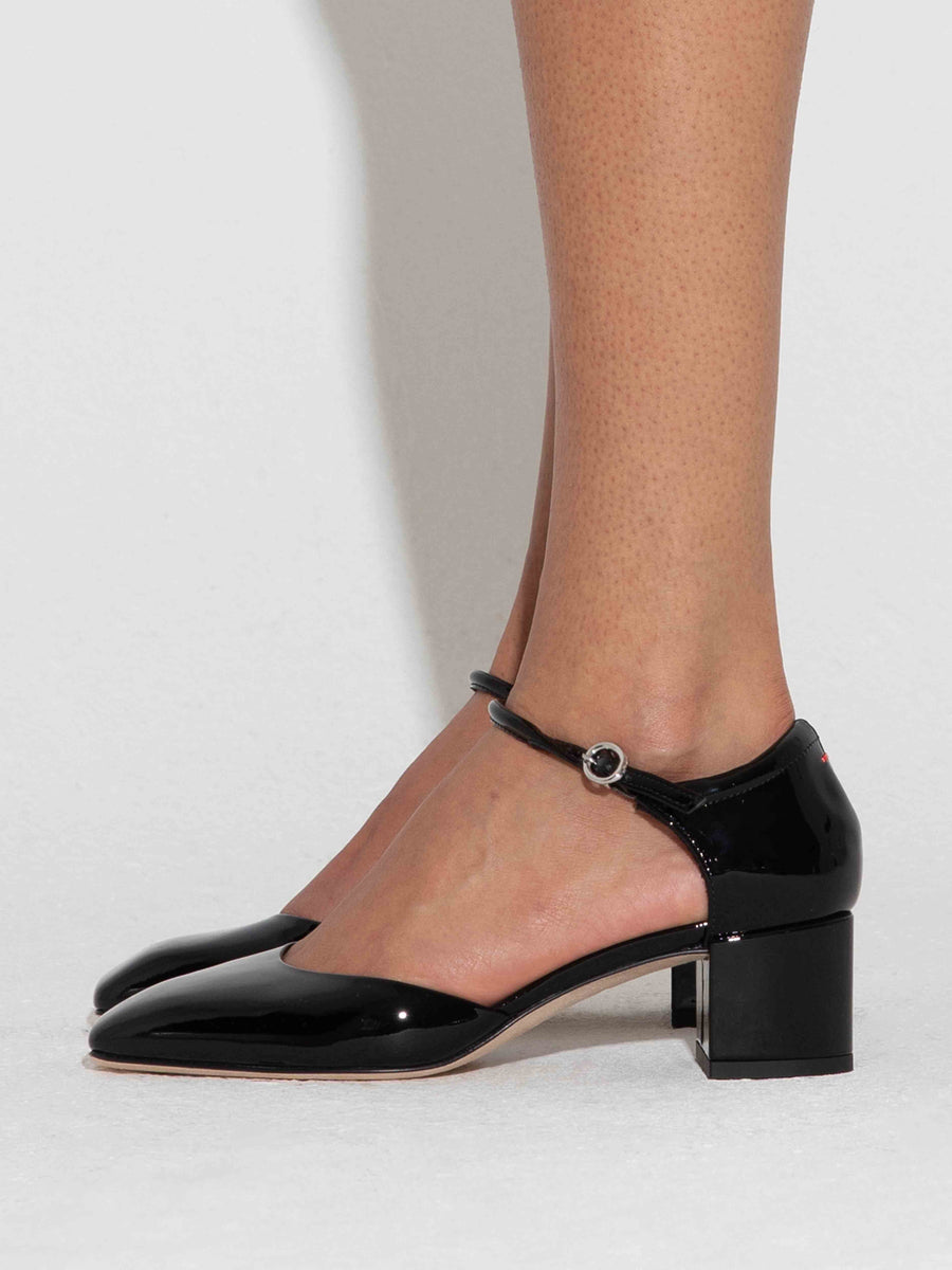 Magda Leather Mary-Jane Pumps