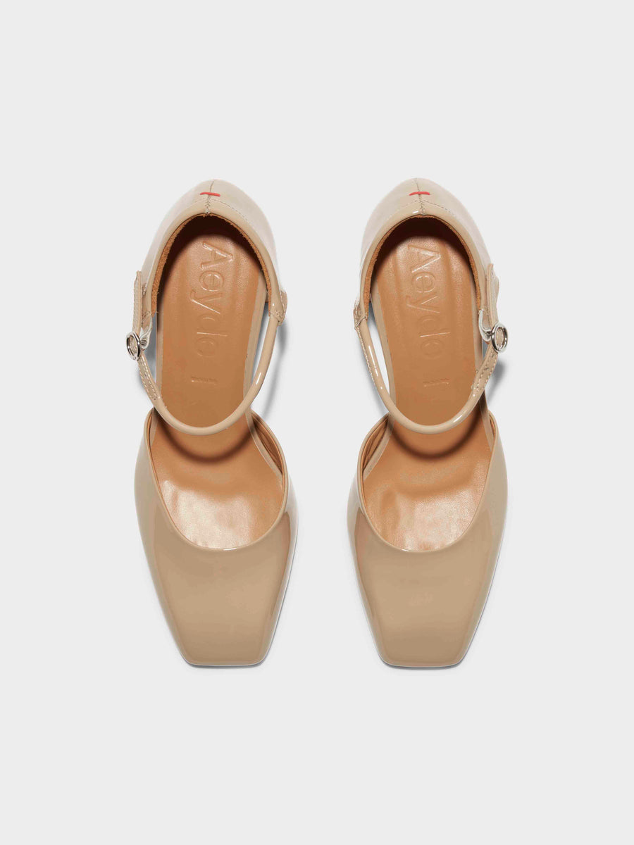 Magda Leather Mary-Jane Pumps