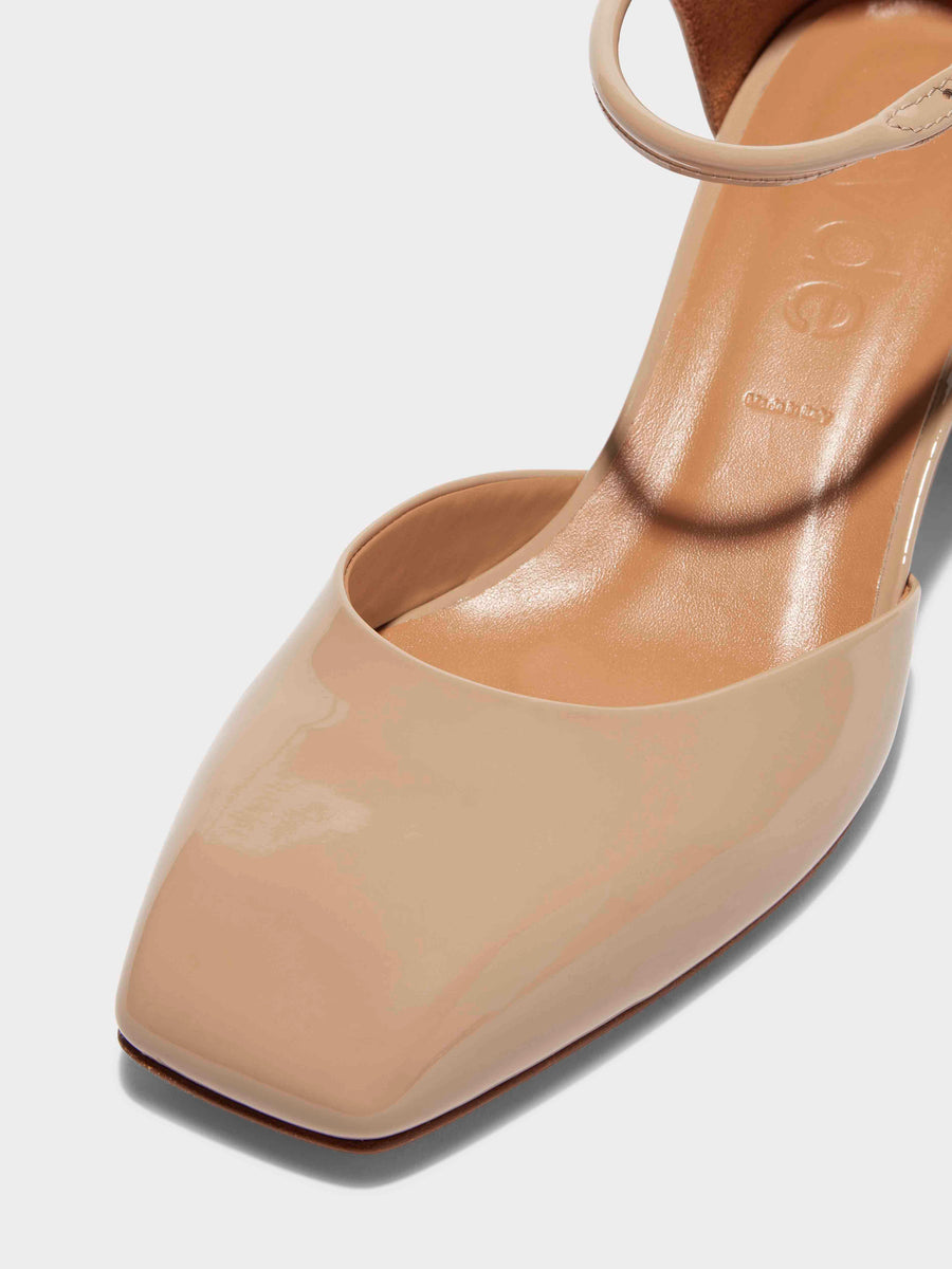 Magda Leather Mary-Jane Pumps