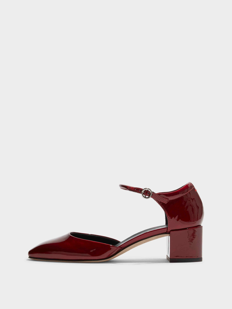 Magda Leather Mary-Jane Pumps