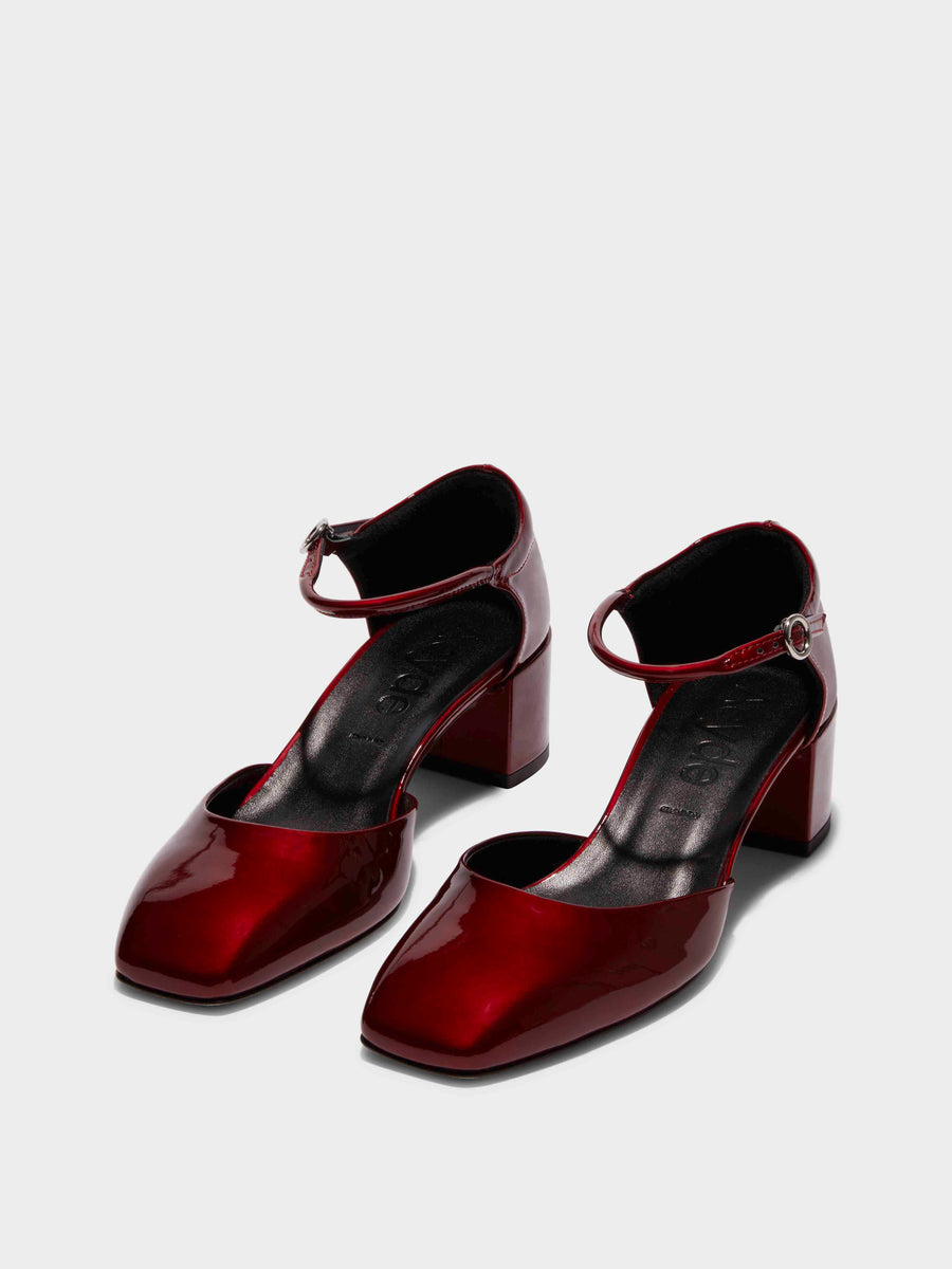 Magda Leather Mary-Jane Pumps