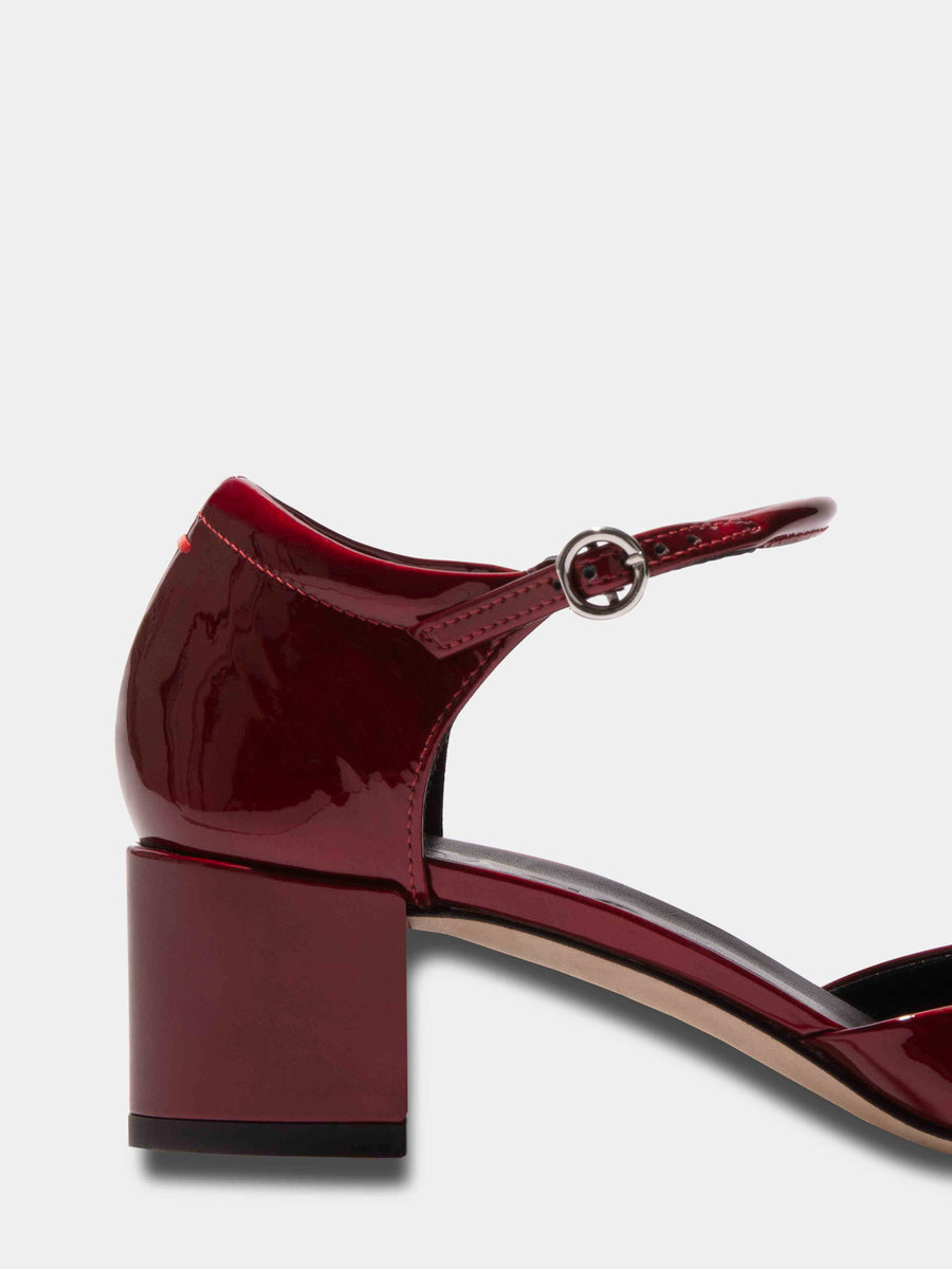 Magda Leather Mary-Jane Pumps