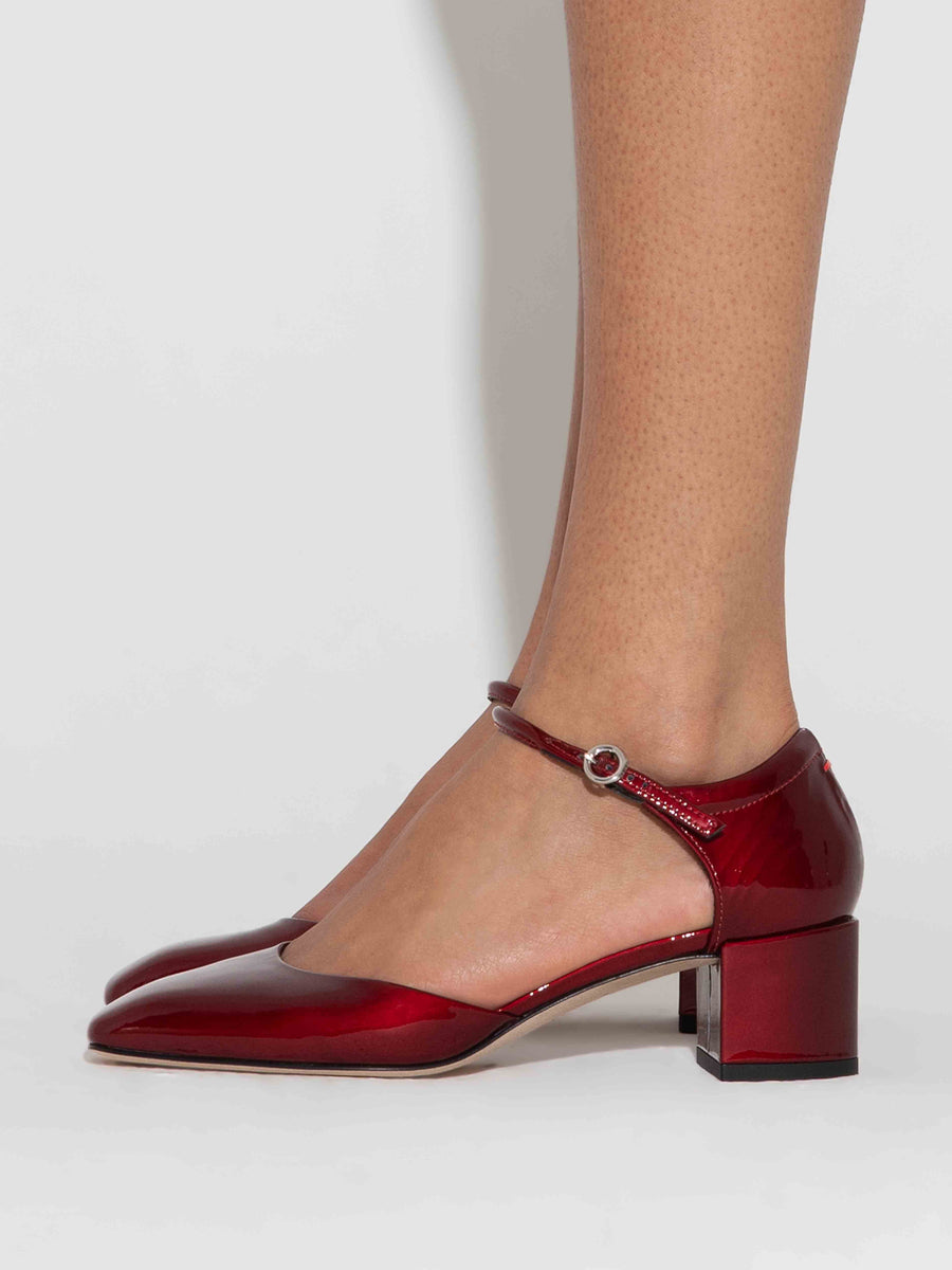 Magda Leather Mary-Jane Pumps