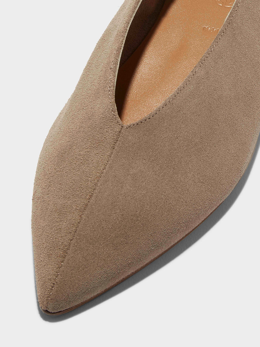 Moa Suede Ballet Flats