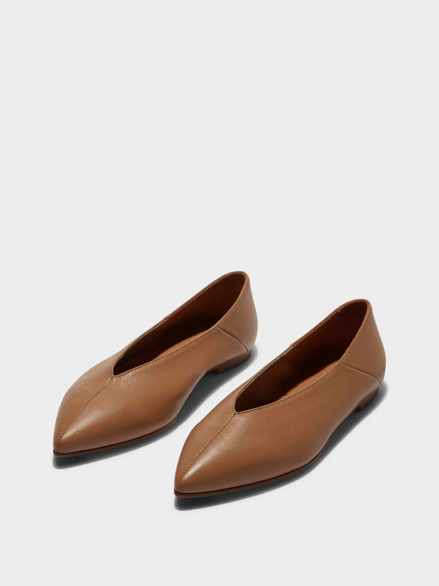 Moa Leather Ballet Flats