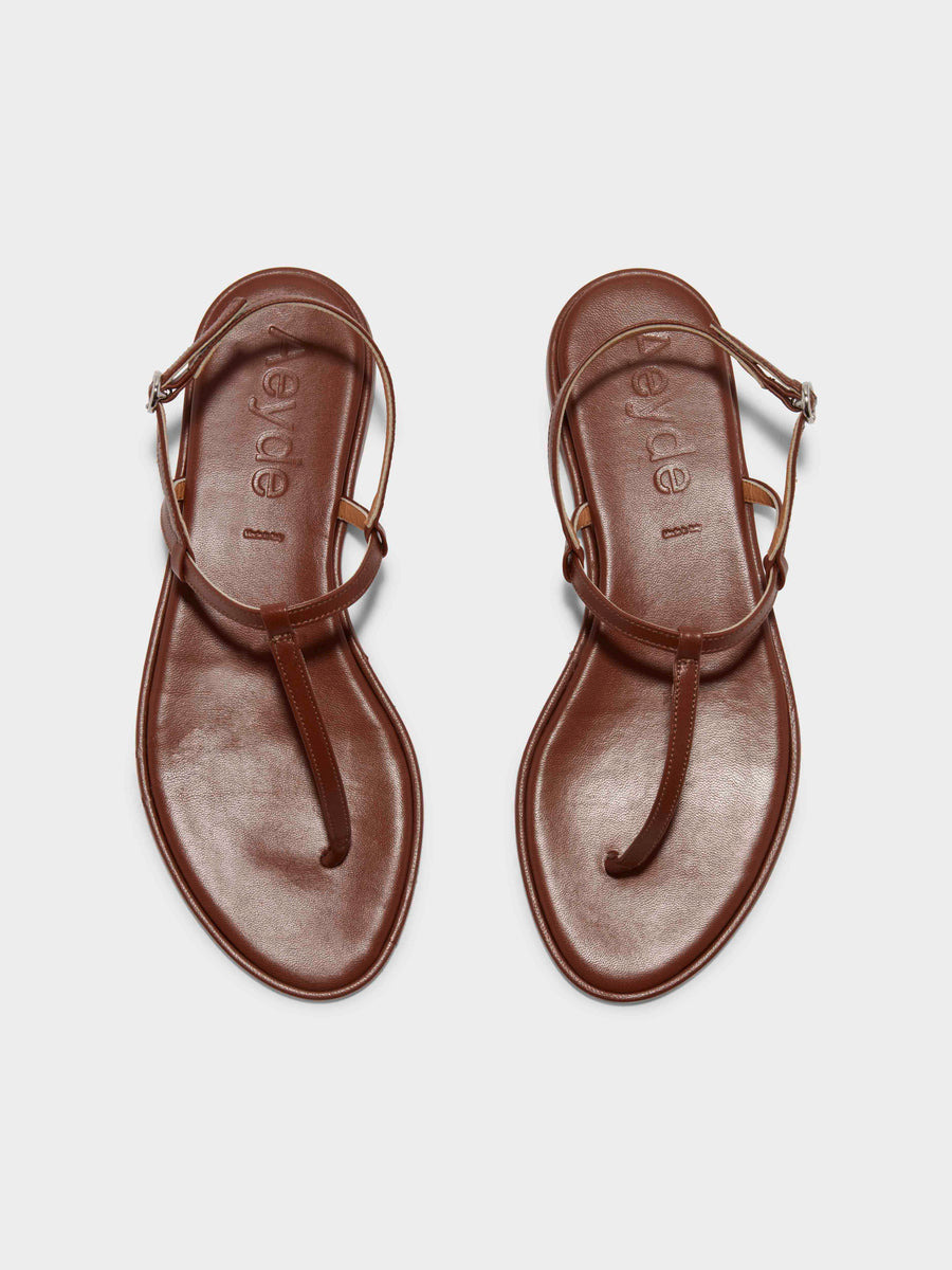 Nala Leather Toe-Post Sandals